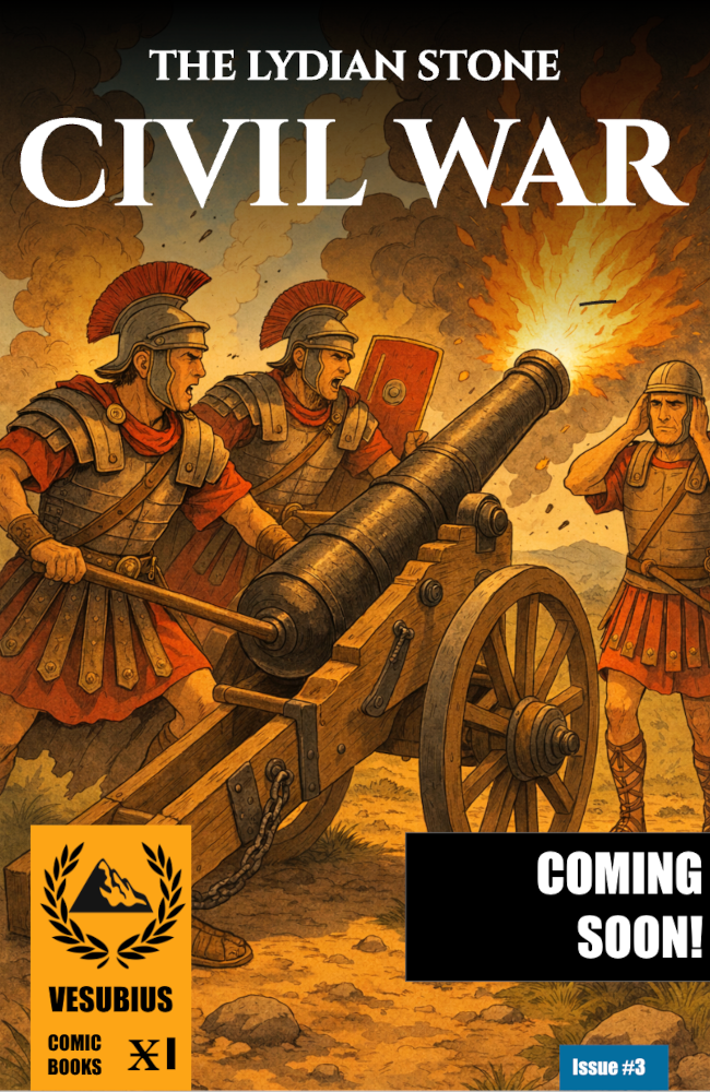 The Lydian Stone Issue 4: Civil War - Roman legions and industrial warfare
